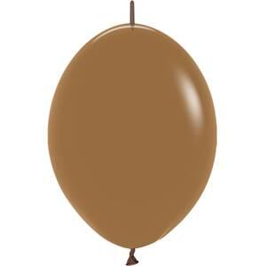 12" LINK-O-LOON DELUXE MOCHA - 50 CT