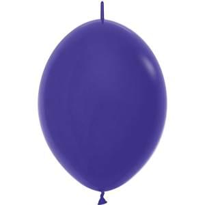 6" FASHION VIOLET LINK-O-LOON - 50 CT