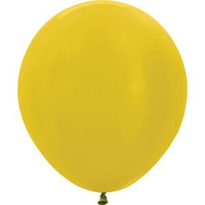 18" METALLIC YELLOW - 25 CT