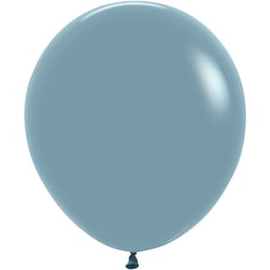 18" PASTEL DUSK BLUE  - 25 CT