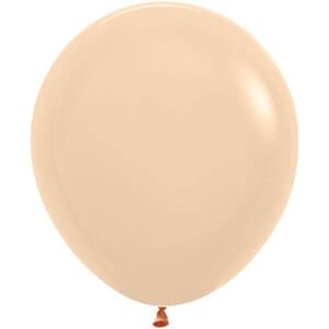 18" PASTEL MATTE MALIBU PEACH - 25 CT