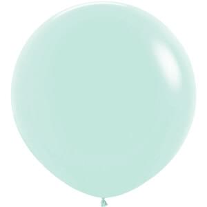 3' PASTEL MATTE GREEN - 10 CT