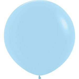 3' PASTEL MATTE BLUE - 10 CT