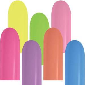 260 NEON ASSORTED NOZZLE UP - 50 CT