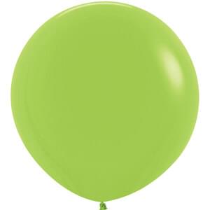 24" NEON GREEN  - 10 CT