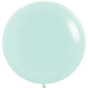 24" PASTEL MATTE GREEN - 10 CT