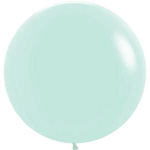 24" PASTEL MATTE GREEN - 3 CT