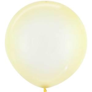 24" CRYSTAL PASTEL YELLOW - 10 CT