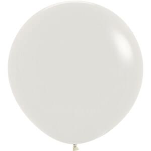 24" PASTEL DUSK CREAM - 3 CT