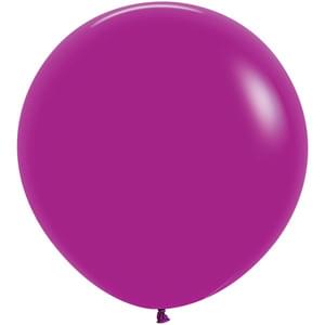 24" DELUXE PURPLE ORCHID  - 10 CT