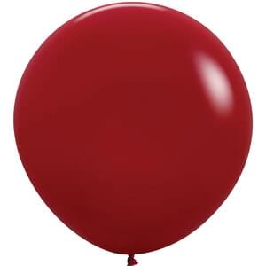 24" DELUXE IMPERIAL RED - 3 CT