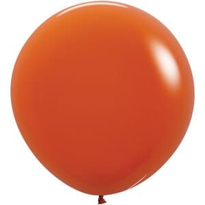 24" DELUXE SUNSET ORANGE - 10 CT