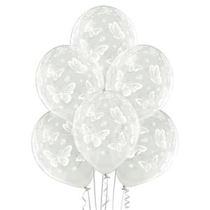 12" BELBAL BUTTERFLIES CLEAR