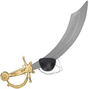 PIRATE SWORD WITH EYE PATCH