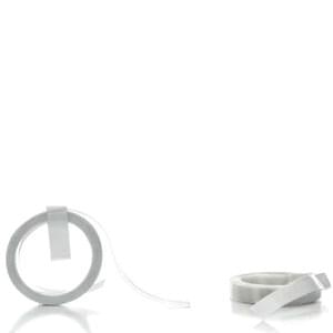 WHITE PRE-COILED RIBBON 6' LENGTHS