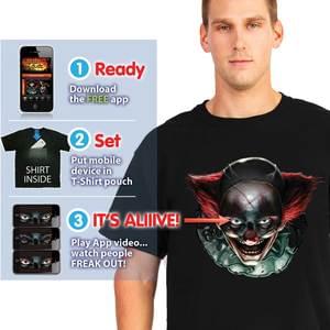 FREAKY CLOWN EYES SHIRT XX-LARGE