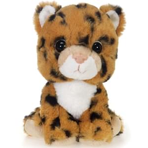7" FLOPPY BEAN BAG LEOPARD 