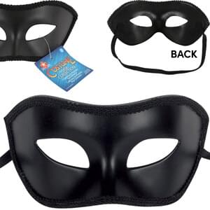 BLACK HALF MASK
