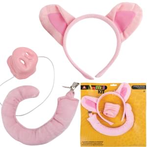 ANIMAL KIT PIG (EARS, TAIL, NOSE)
