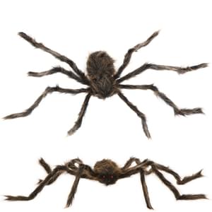 30" BROWN FURRY SPIDER