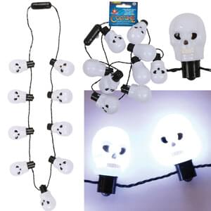 LIGHT UP SKULL NECKLACE