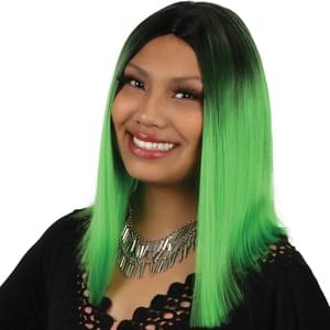 LIME GREEN KYLIE WIG