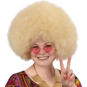 DELUXE AFRO WIG - BLONDE