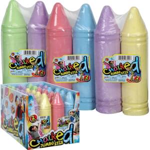 CHALKED JUMBO STIX 2 PACK PDQ