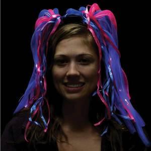 BLUE/PINK LED DIVA DREADS