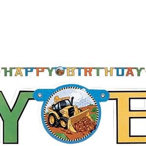 ULTIMATE CONSTRUCTION BIRTHDAY JOINTED BANNER