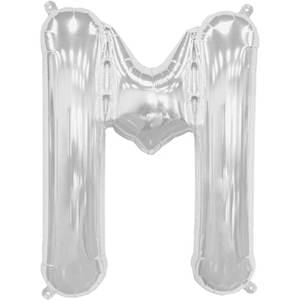 16" LETTER M SILVER