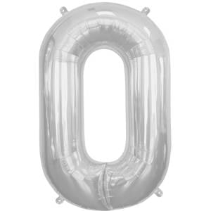 16" LETTER O SILVER