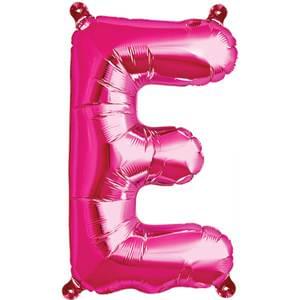 16" LETTER E MAGENTA