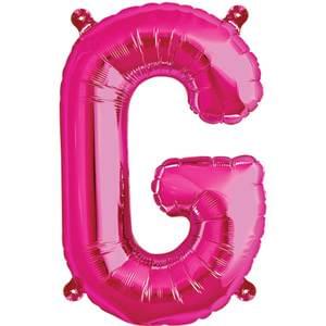 16" LETTER G MAGENTA