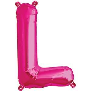 16" LETTER L MAGENTA