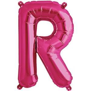 16" LETTER R MAGENTA
