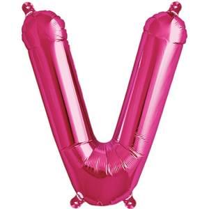 16" LETTER V MAGENTA