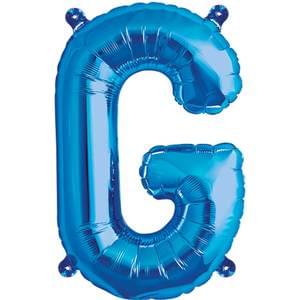 16" LETTER G BLUE
