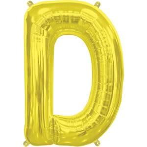 16" LETTER D GOLD