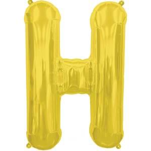 16" LETTER H GOLD