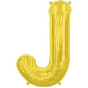 16" LETTER J GOLD