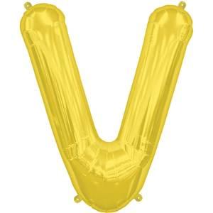 16" LETTER V GOLD