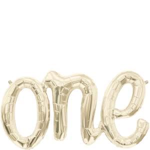 ONE SCRIPT WHITE GOLD