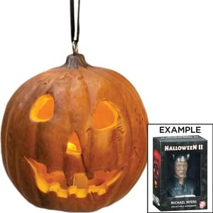 LIGHT UP PUMPKIN ORNAMENT HALLOWEEN 1978 