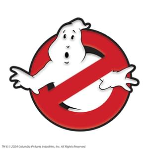 NO GHOST ENAMEL PIN GHOSTBUSTERS
