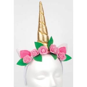 FLORAL UNICORN HEADBAND