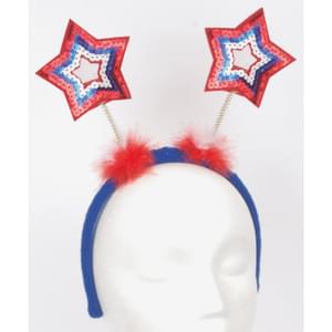 PATRIOTIC LIGHT UP STAR HEADBAND
