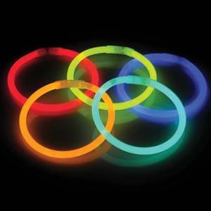 GLOW BRACELET TUBE 50 PCS