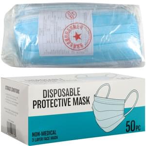 DISPOSABLE PROTECTIVE FACE MASK