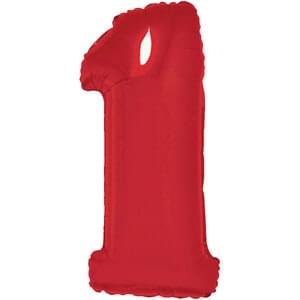 31" NUMBER 1 RED